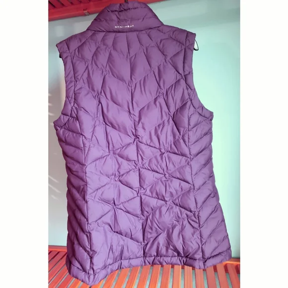 Columbia Women's Omni-Heat Heavenly Vest Plum Purple Medium - Picture 9 of 12